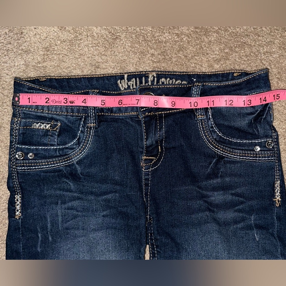 Wallflower JEANS Blue DENIM Jeans
shorts S - Picture 10 of 12